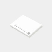 アイリッシュパーソナライズされたス素朴ストーンケルト結び目模様 ポストイット (アングル)