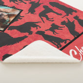 アイリッシュパーソナライズされたセッターパターンシェルパブランケット シェルパブランケット (3/4)