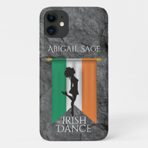 アイリッシュパーソナライズされたダンサー – アイルランド国旗 iPhone 11 ケース