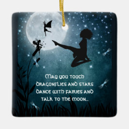 アイリッシュパーソナライズされたダンスで踊ってほしい セラミックオーナメント