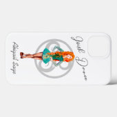 アイリッシュパーソナライズされたダンス懸命シューズケルト結び目模様 Case-Mate iPhoneケース (裏面 (横))