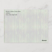 アイリッシュパーソナライズされたパブサインセントパトリックの日 ポストカード (裏面)