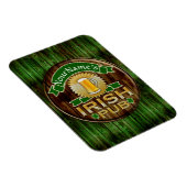 アイリッシュパーソナライズされたパブサインセントパトリックの日 マグネット (右側)