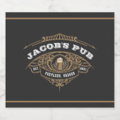 アイリッシュパーソナライズされたパブ ビールラベル (シングルラベル)