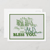 アイリッシュヒルズ賛美ズ ポストカード (正面/裏面)