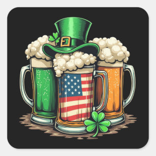 アイリッシュビアアイルランドSt patricks day飲みパーティー スクエアシール