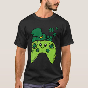 アイリッシュビデオゲームコントローラーセントパトリック・デイゲーマーB Tシャツ