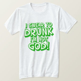 アイリッシュビールの飲み会のユーモア Tシャツ