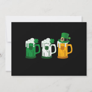 アイリッシュビールアイルランド国旗St patricks day・レプラシャン シーズンカード