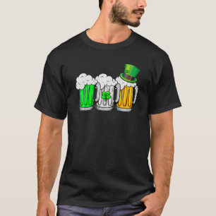 アイリッシュビールアイルランド国旗St pattys dayメンウィメンウーマンOu Tシャツ