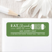 アイリッシュビールマグセントパトリックの日 ラベル (インサイチュ)