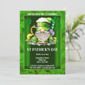 アイリッシュビールレプレシャン格言アイルランドシャムロックシック 招待状 (スタンド正面)