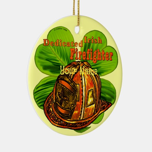 アイリッシュファイアカスタムファイターオーナメント セラミックオーナメント (右)