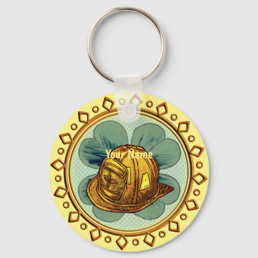 アイリッシュファイアカスタムファイターキーホルダー キーホルダー (正面)