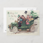 アイリッシュファミリーアンティークカードライブ ポストカード (正面/裏面)