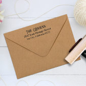 アイリッシュファミリーネーム&差出人住所ラバースタンプ ラバースタンプ