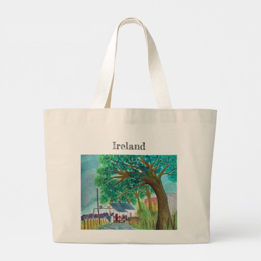アイリッシュファームハウスラージトートバッグ ラージトートバッグ (裏面)