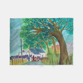 アイリッシュファームハウス フリースブランケット