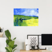 アイリッシュフィ絵画ールド ポスター (ホームオフィス)