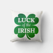 アイリッシュフォーリーフクローバー クッション (正面)