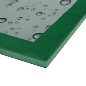 アイリッシュフローティングクローバーガラス板 カッティングボード (角)