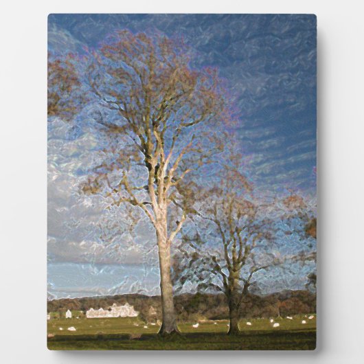 アイリッシュブナの木 フォトプラーク (正面)