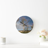 アイリッシュブナの木 ラウンド壁時計 (ホーム)