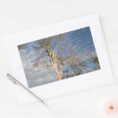 アイリッシュブナの木 長方形シール (封筒)