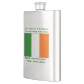 アイリッシュブラッドとウィスキー フラスク (左)