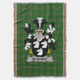 アイリッシュブレイニーコートオブアームズ家紋アイルランド スローブランケット