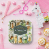 アイリッシュブレウズ&応援ズセントパトリックの日パーティー ペーパープレート (パーティー)