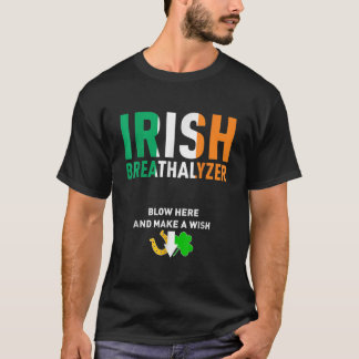 アイリッシュブレサリ吹ーザーここSt patricks dayドリンク Tシャツ