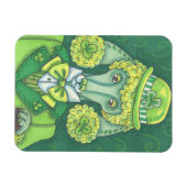 アイリッシュプードルST.パトリック・デイドッグマグネット*カスタム マグネット (横)