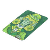 アイリッシュプードルST.パトリック・デイドッグマグネット*カスタム マグネット (左側)