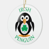 アイリッシュペンギン セラミックオーナメント (左)