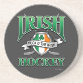 アイリッシュホッケーサンドストーンコースター コースター (正面)