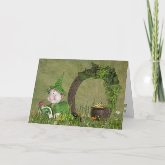 アイリッシュホースシュー カード (正面)