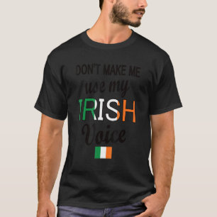 アイリッシュボイスアイルランド国旗アイリッシュルーツ Tシャツ