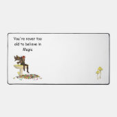 アイリッシュボーイフェアオンマッシュルームデスクマット デスクマット (正面)