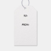 アイリッシュボーイフェアリーオンマッシュルームギフトラベル ギフトタグ (裏面)