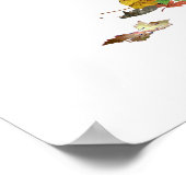 アイリッシュボーイ・フェアリー・オン・マッシュルーム・ポスター ポスター (角)