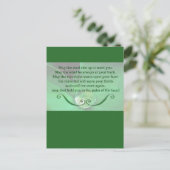 アイリッシュポストカード – 垂直 ポストカード (スタンド正面)