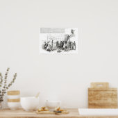 アイリッシュポテト飢饉， 1847 ポスター (キッチン)