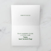 アイリッシュポテト – ST.パトリックの日 – ポテトファミリー カード (内部)