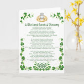 アイリッシュマザーズ愛は賛美A カード (黄色い花)