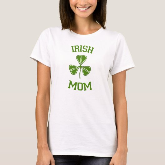 アイリッシュママグリーンTシャツ（女性用） Tシャツ (正面)
