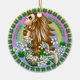 アイリッシュマーメイドオーナメント セラミックオーナメント
