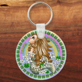 アイリッシュマーメイド キーホルダー (正面)
