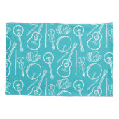 アイリッシュミュージック楽器独身のズピローケース標準 枕カバー (裏面)