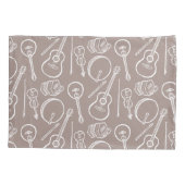 アイリッシュミュージック楽器独身のズピローケース標準 枕カバー (裏面)